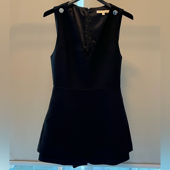 ❌SOLD❌ maje Irisa black romper w/ Skor detailed - worn once in perfect condition - Picture 4 of 5
